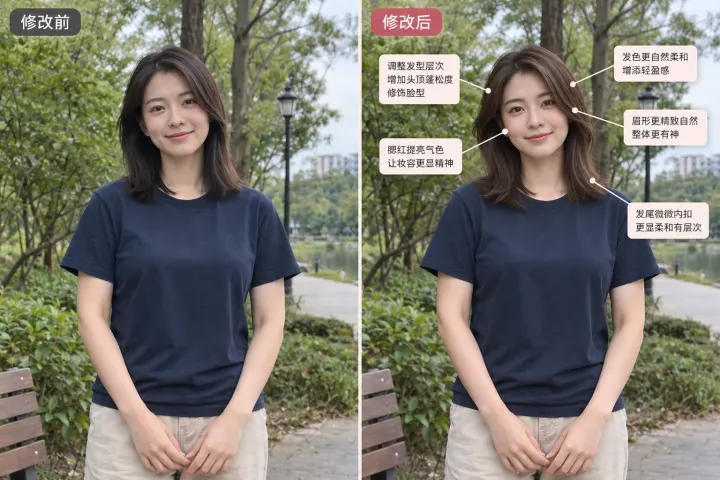 Natural Makeover Consultation — AI-generated example of this style