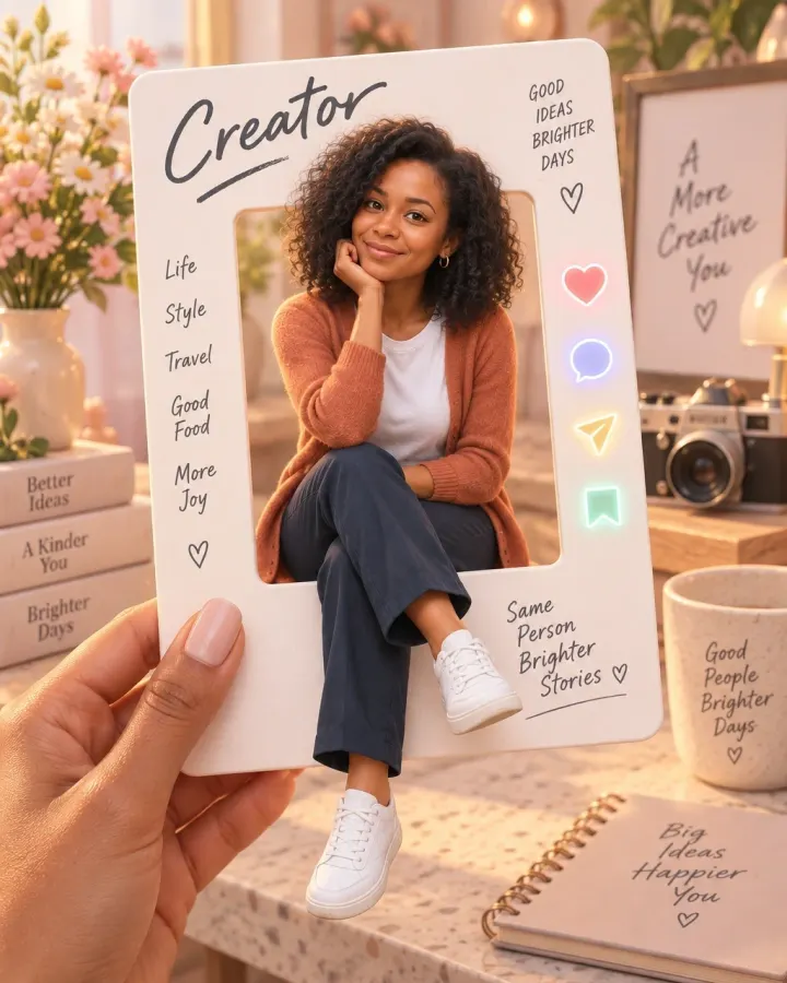 3D Creator Profile Card