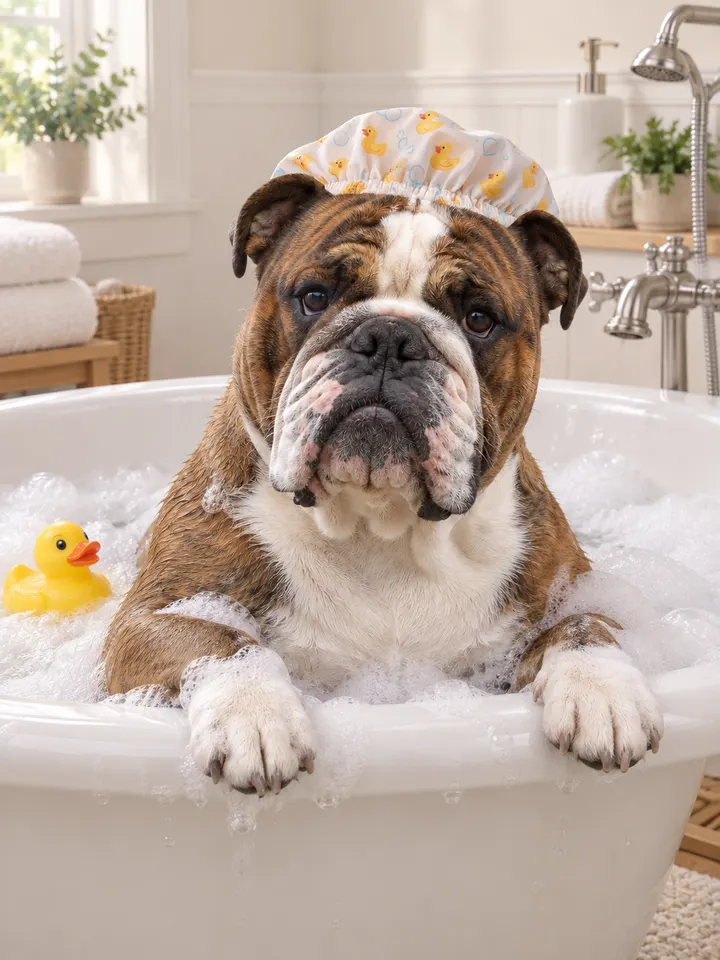 Dog Bubble Bath