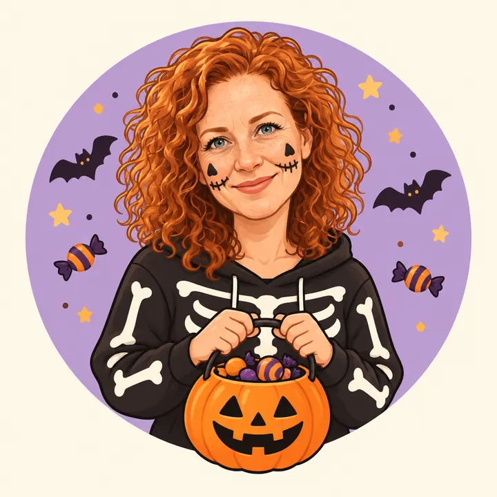 Cute Halloween Avatar — AI-generated example of this style